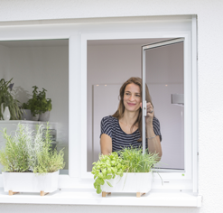 Drehfenster Insektenschutz